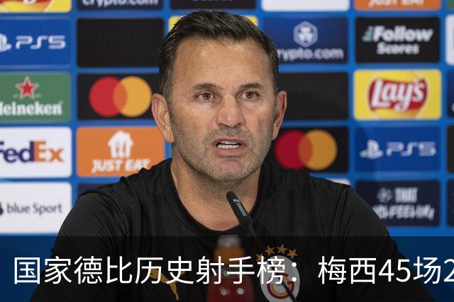 国家德比历史射手榜：梅西45场26球居首，C罗30场18球次席