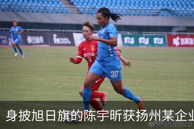 身披旭日旗的陈宇昕获扬州某企业支持，汤家凤发文怒批：必须严惩，露头就打